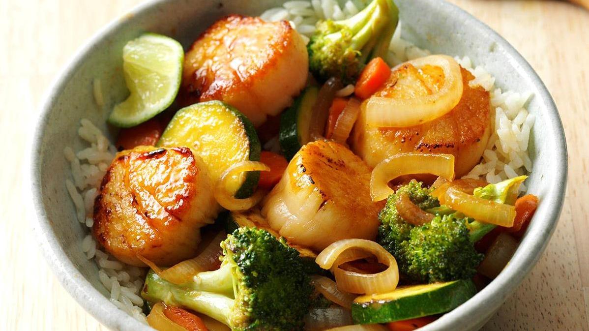  These fresh scallops will be the star of any meal.