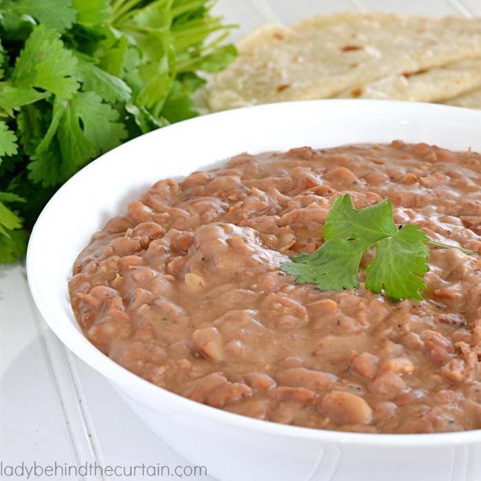  These Refried Beans are filled with a depth of flavor that will make you never want to buy canned again