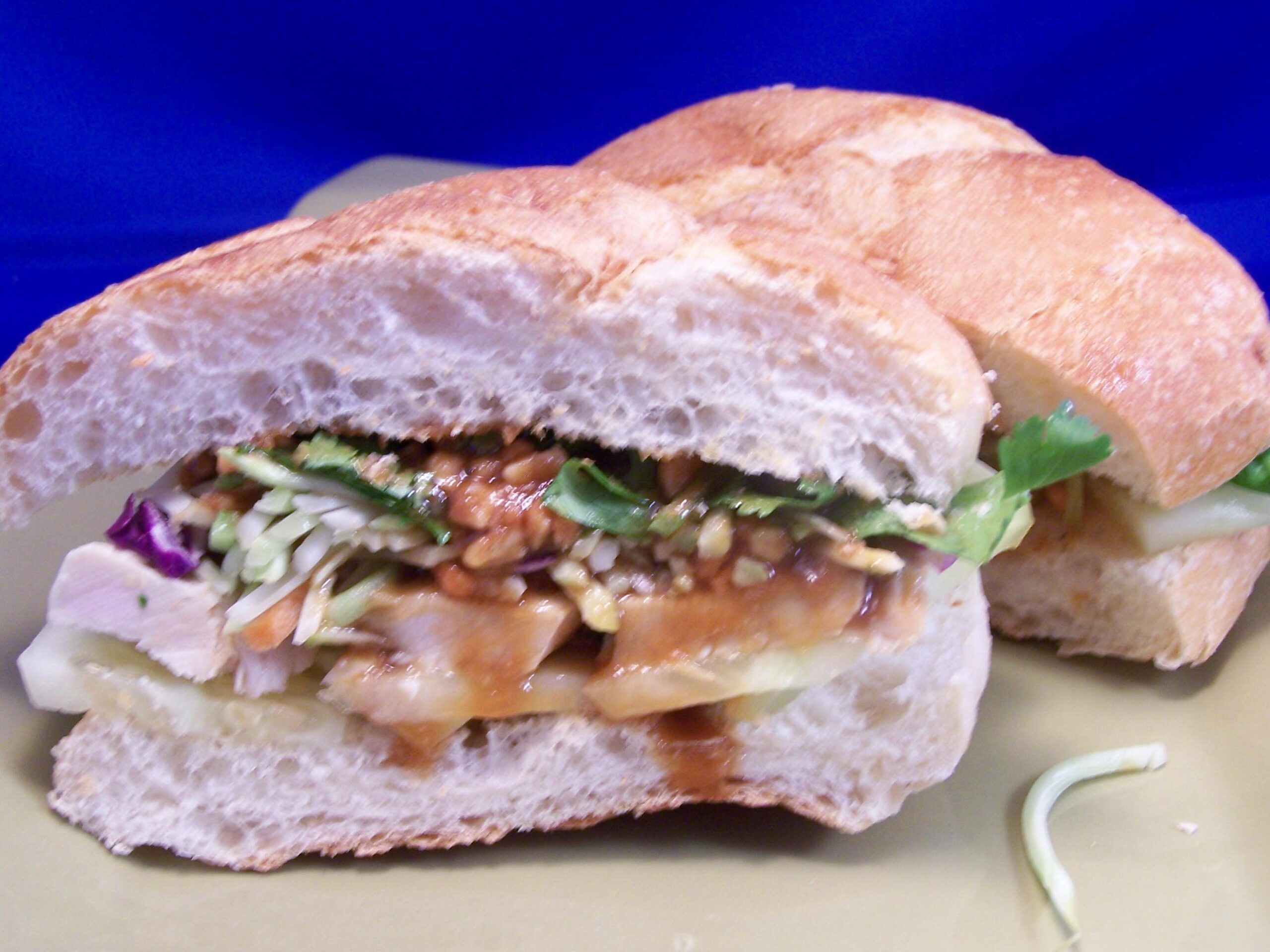  This Banh Mi sandwich is packed with flavor and perfect for lunch or dinner.