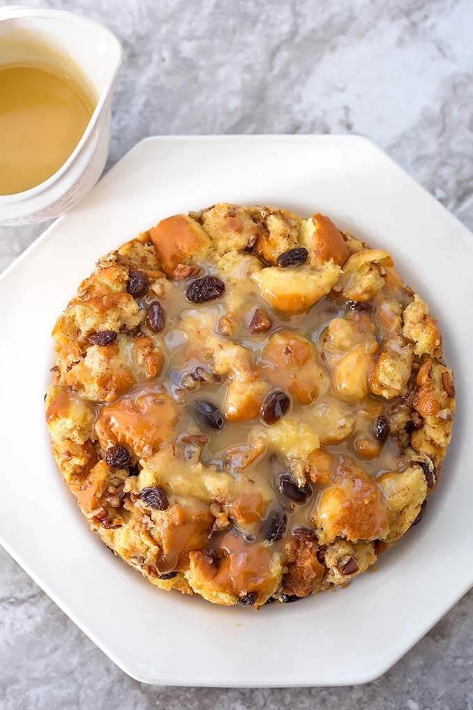  This bread pudding is the perfect comfort food for a cold winter day.