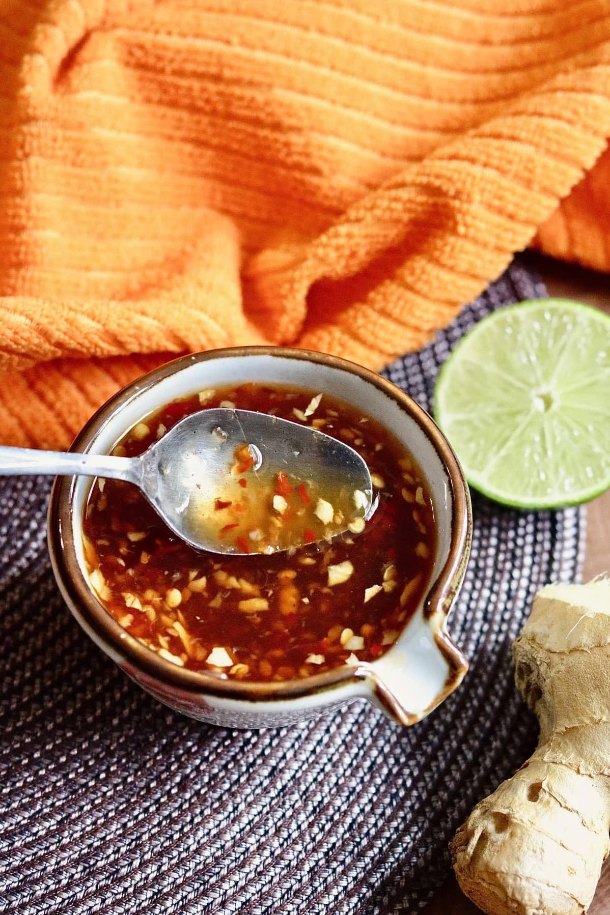  This dipping sauce will put some zing in your spring rolls.