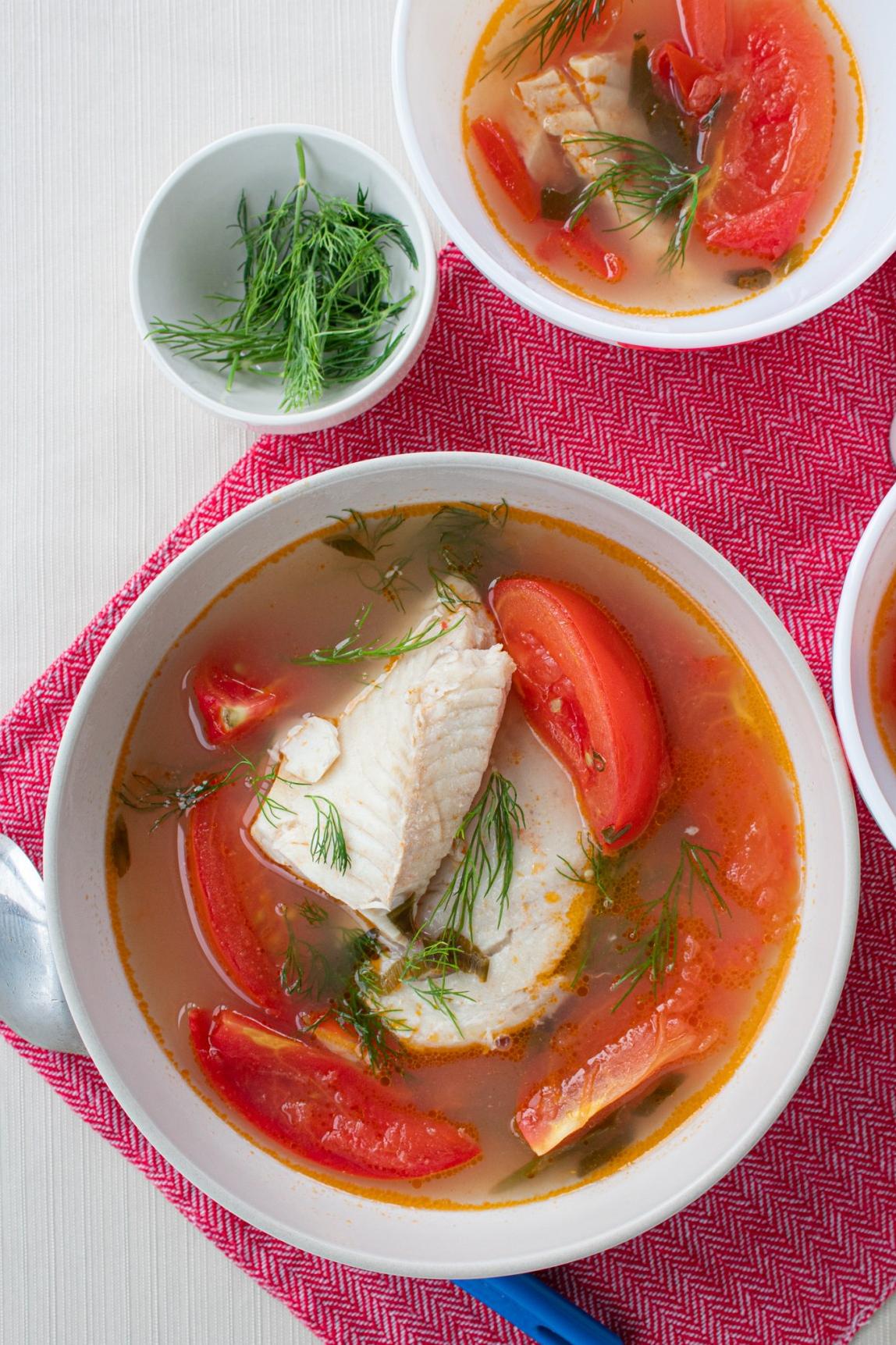  This hearty soup is perfect for a cozy dinner at home.