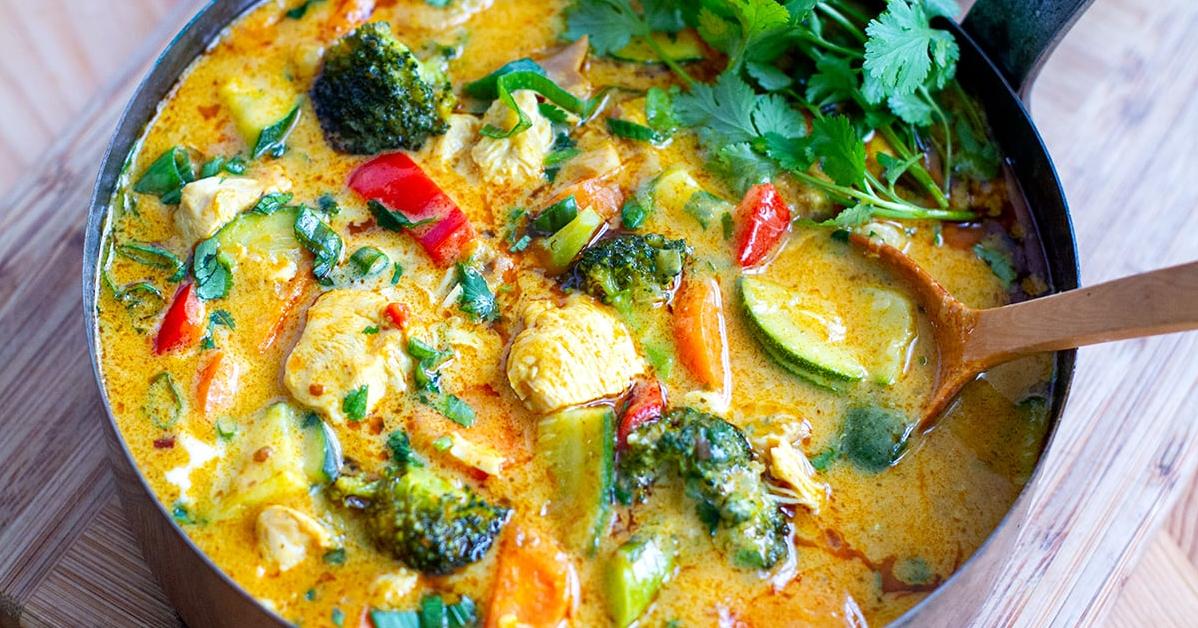  This Thai curry chicken is your new comfort food