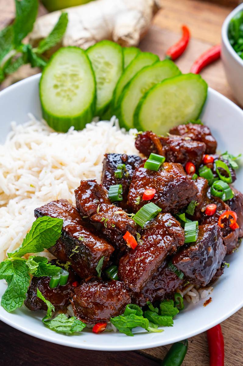  Turn up the heat with this delicious, spicy pork dish