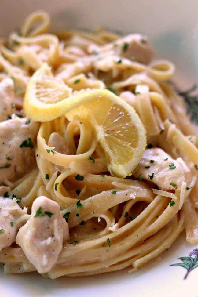  Twirl your fork in delight with this Instant Pot Parmesan Lemon Pasta