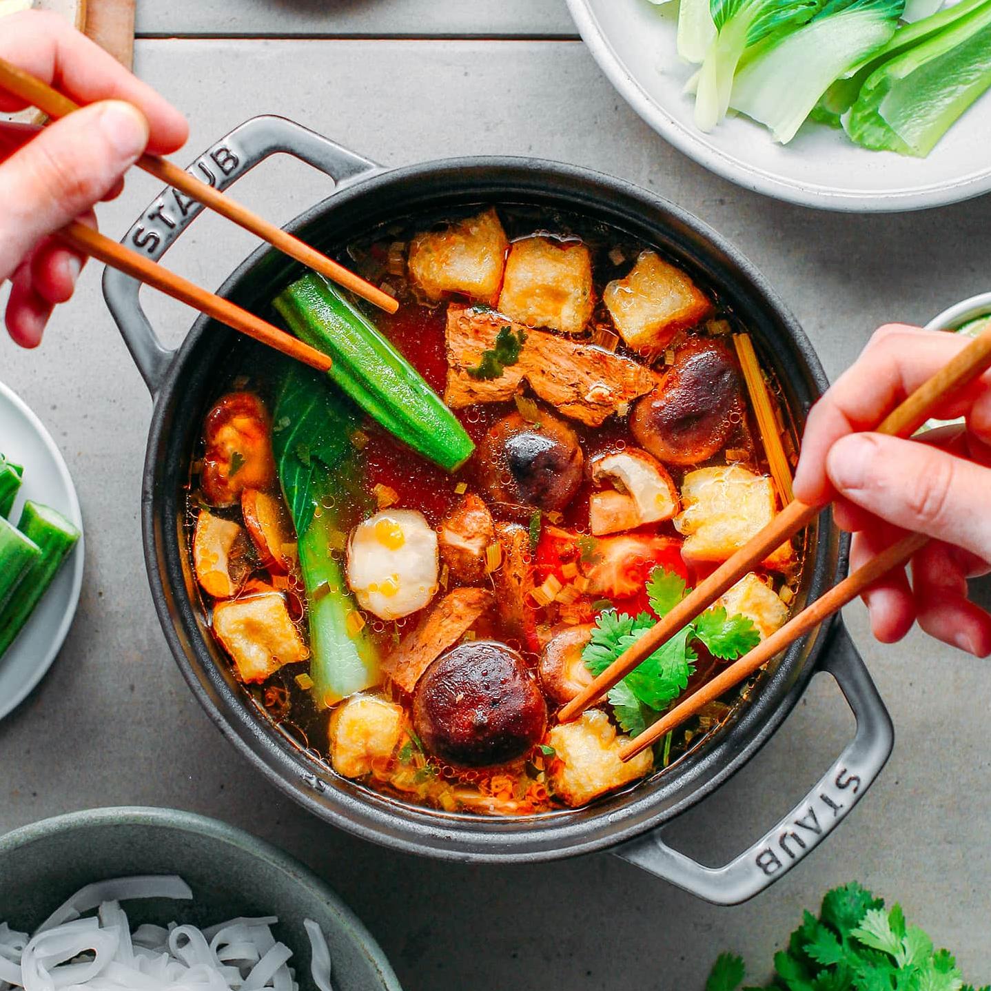 Vegan Vegetable Hot Pot Recipe – Nutritious and Delicious