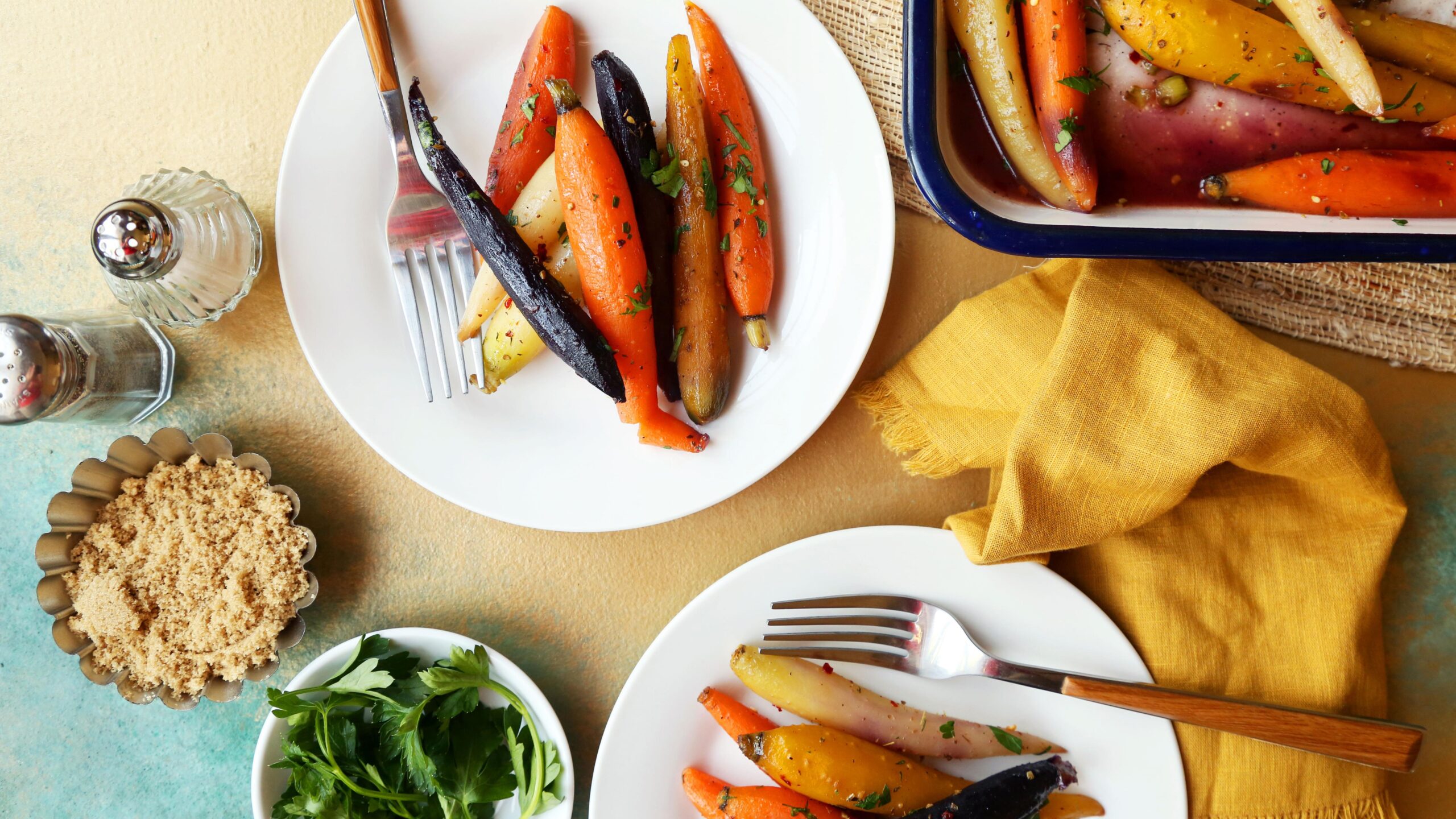  Vibrant colors and mouth-watering aroma—these honey roasted carrots will make your taste buds dance.