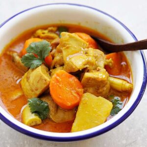 Vietnamese Chicken Curry in a Crock Pot