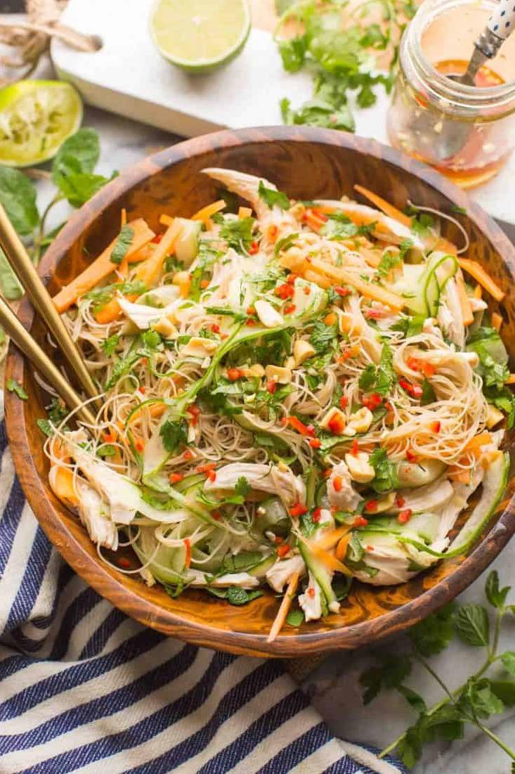 Vietnamese Chicken & Noodle Salad