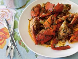 Vietnamese Stir-Fried Crab
