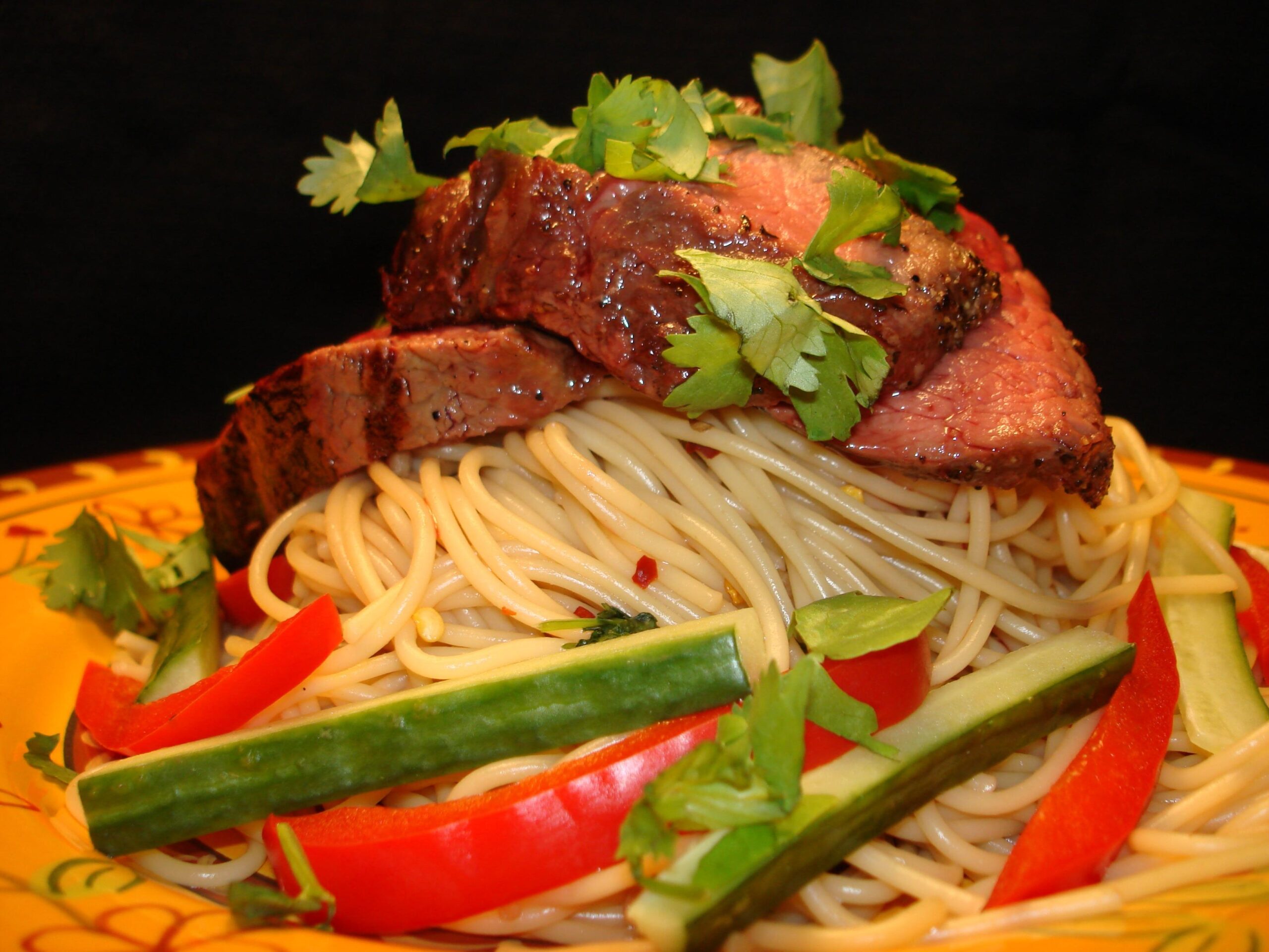 Vietnamese-Style Grilled Steak With Noodles