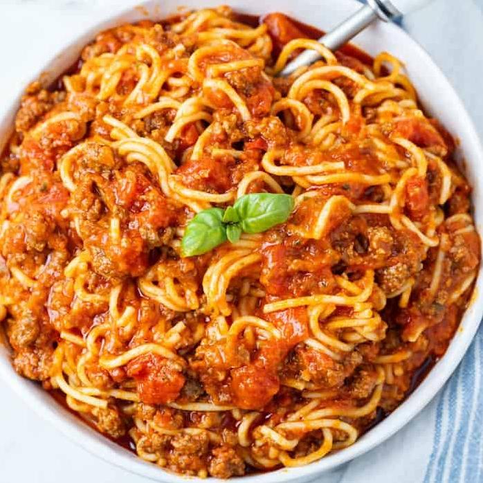  Warm your soul with a comforting bowl of instant pot spaghetti.