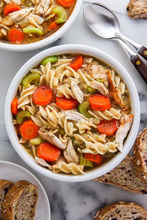  When life gives you lemons, add them to chicken noodle soup for an immunity boost!