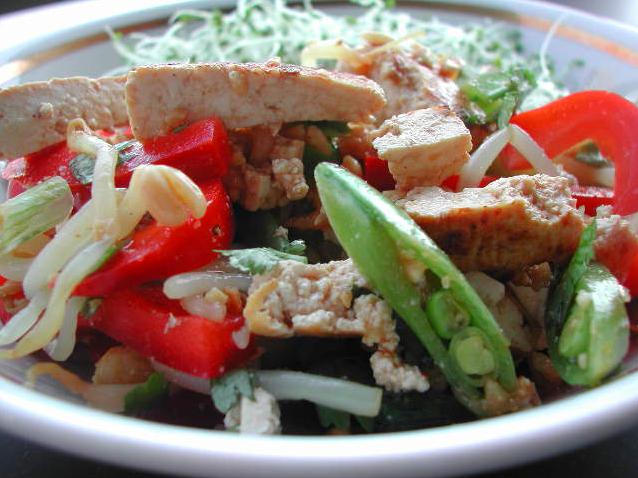  When life gives you tofu, make a salad!