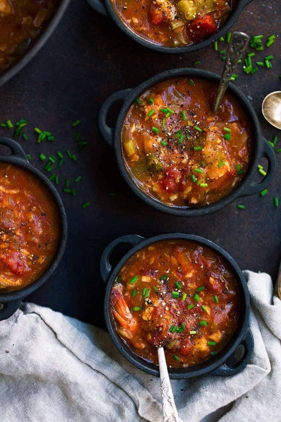  Who said gluten-free can't be delicious? This gumbo is here to prove them wrong.