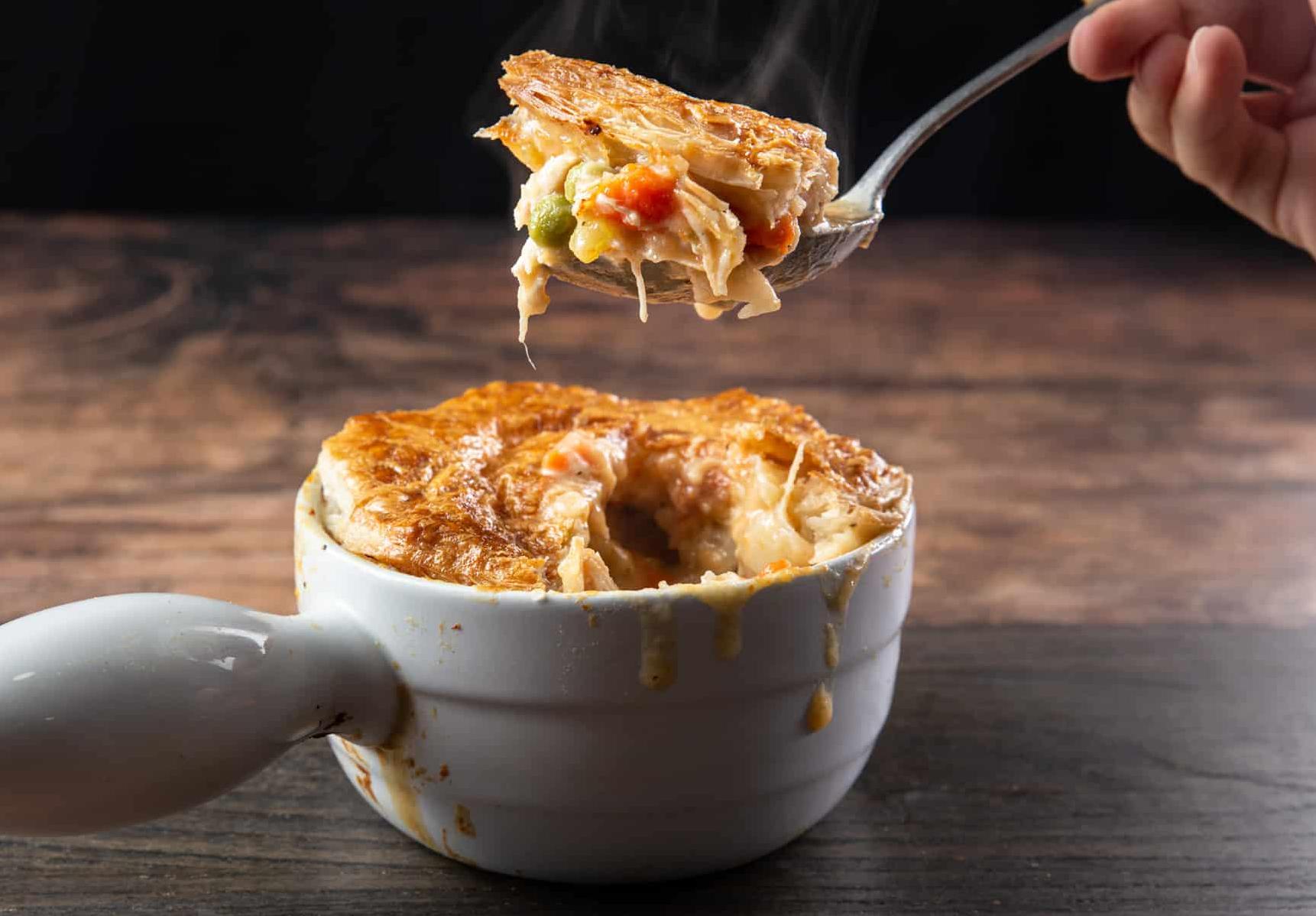  With just a few simple steps, you'll have a homemade pot pie that tastes like it came straight from a five-star restaurant.