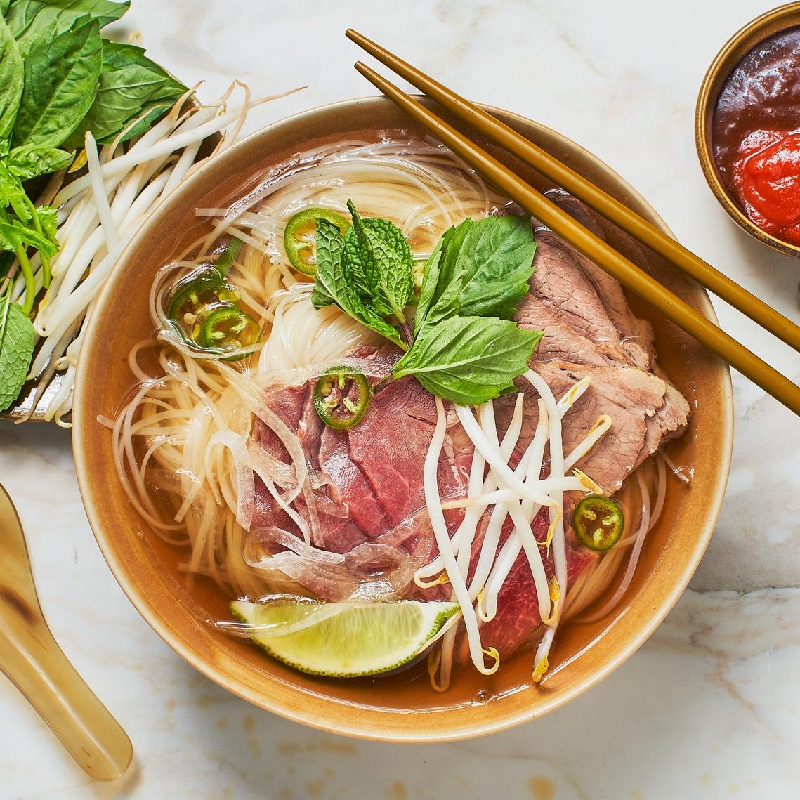  You won't be able to get enough of the mouthwatering flavors in this Beef Pho recipe.